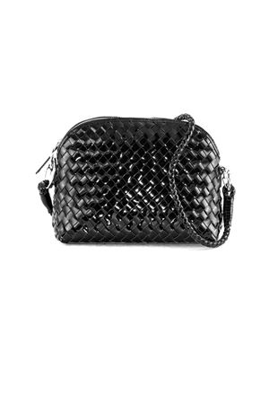 Chunky Fellini Pochette Nera Lucida DRAGON DIFFUSION | 8011pPATENTBLACK